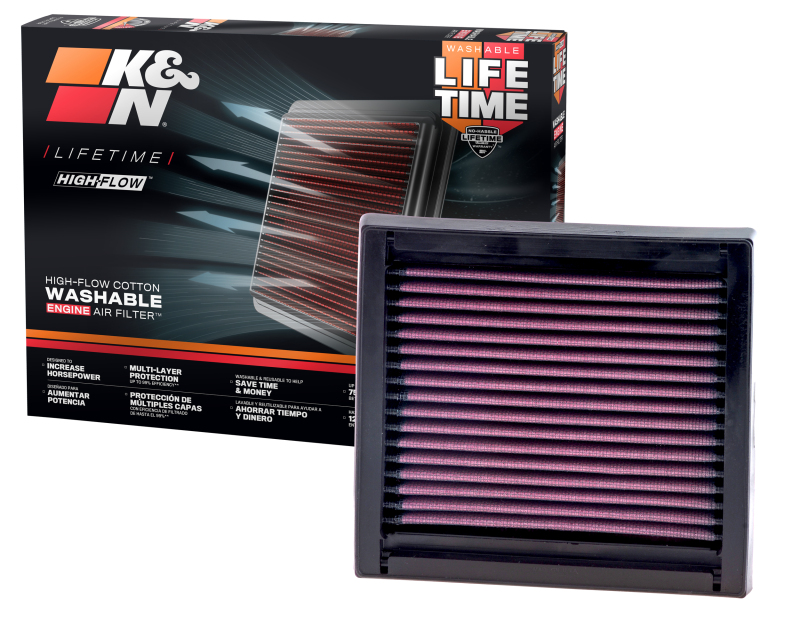 Nissan March Performance Air Intake - K&N Engineering - Drop-in - `92-`08